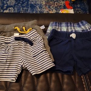 3 to 6 month shorts